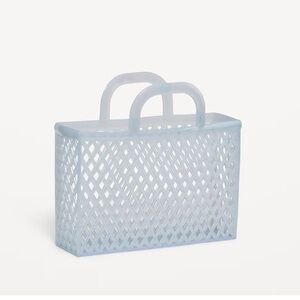 NWT OLD NAVY Jelly Tote Bag COLOR Cashmere Blue OS